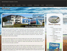 Tablet Screenshot of mbvacationcondo.com